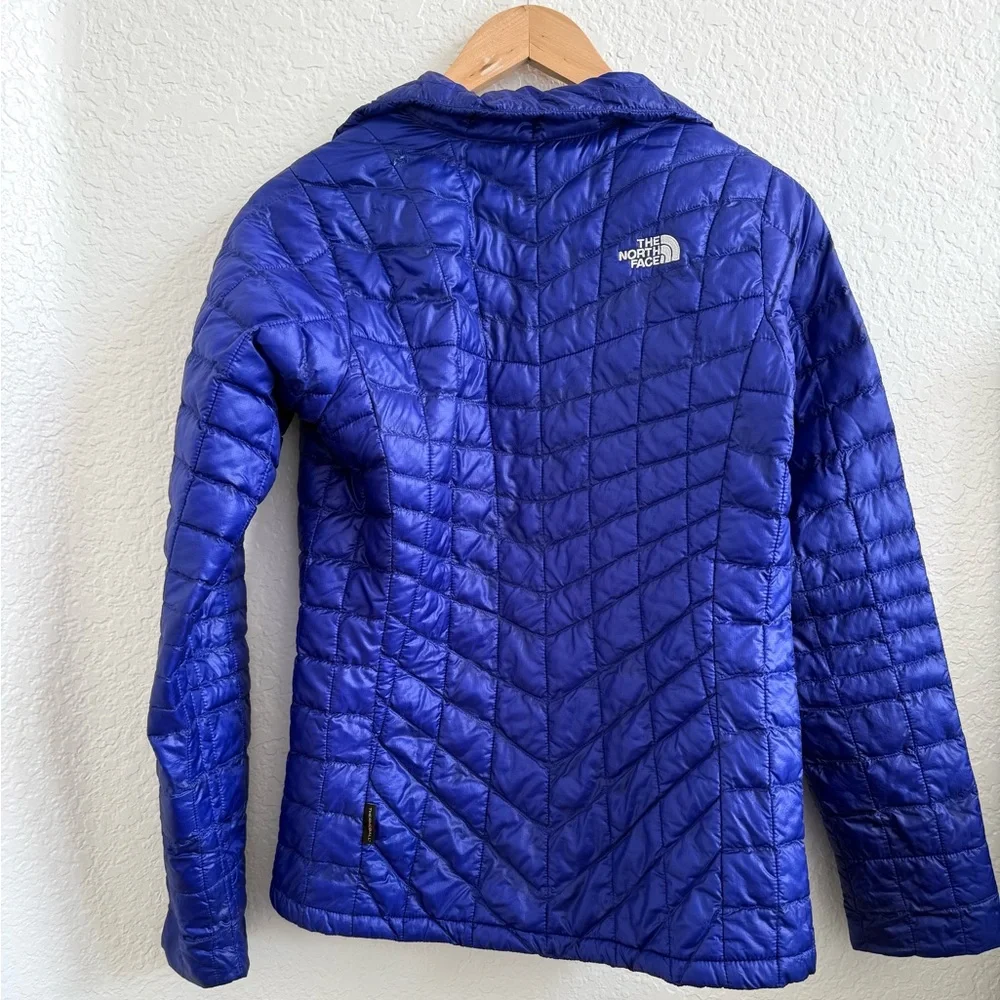 The North Face Thermoball Insulated Puff Women's Blue Jacket Size XS - Picture 5 of 9